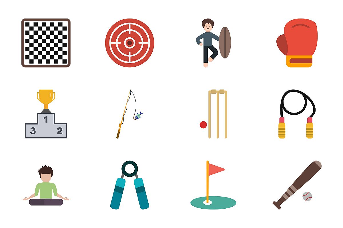 Set Of Sports And Game Icons example image 1
