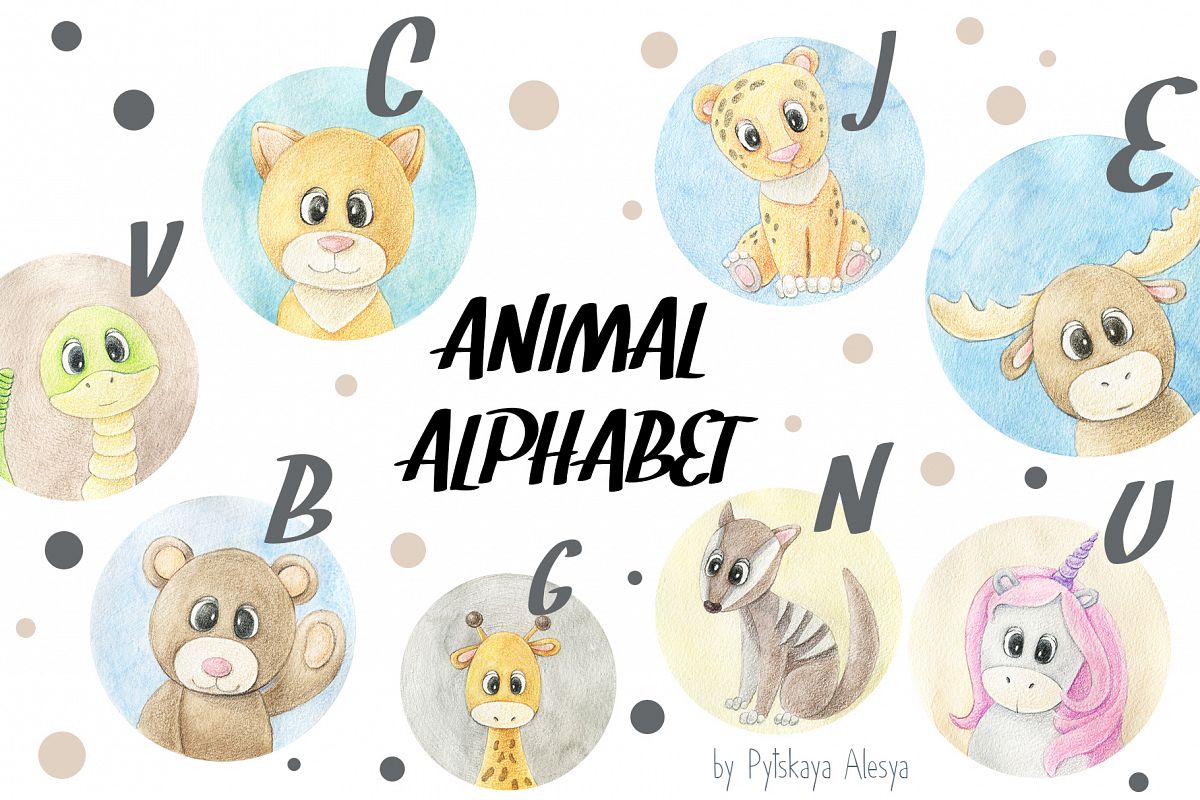 Animal ABC - Animal Alphabet example image 1