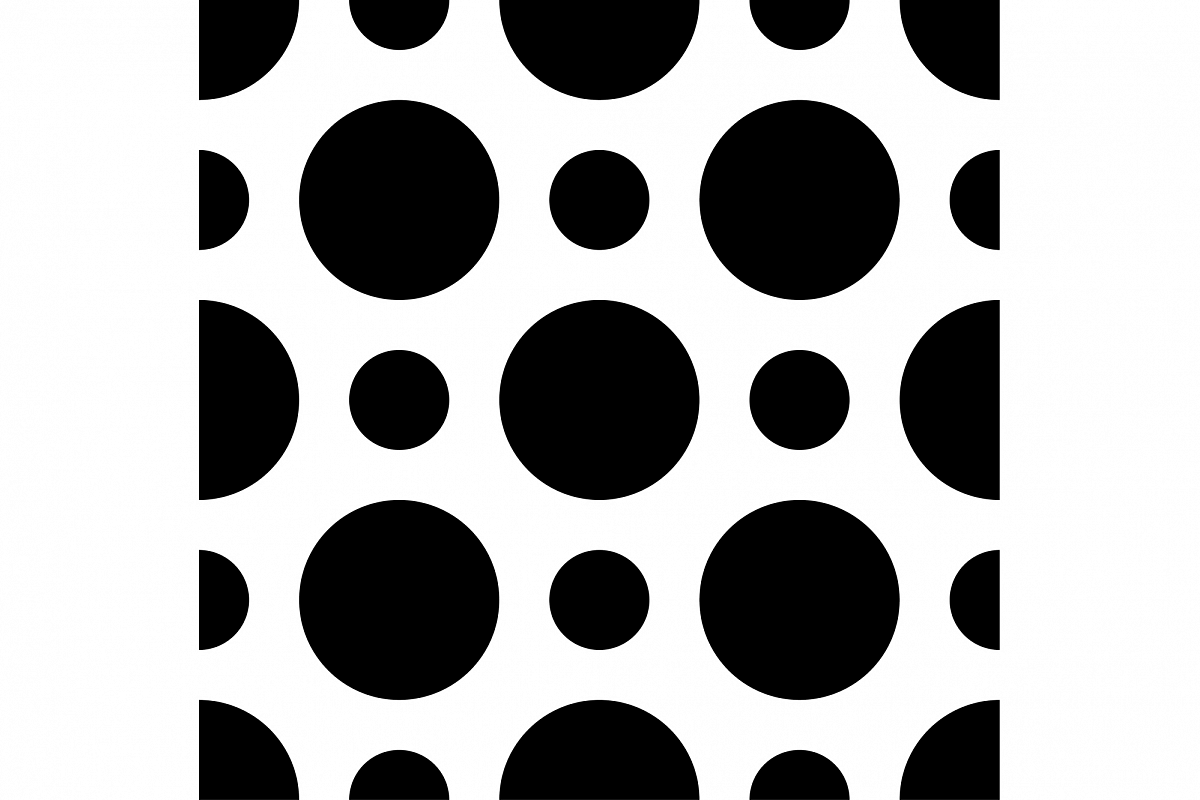 Seamless vector background with decorative circles. Print. Cloth design, wallpaper. example image 1