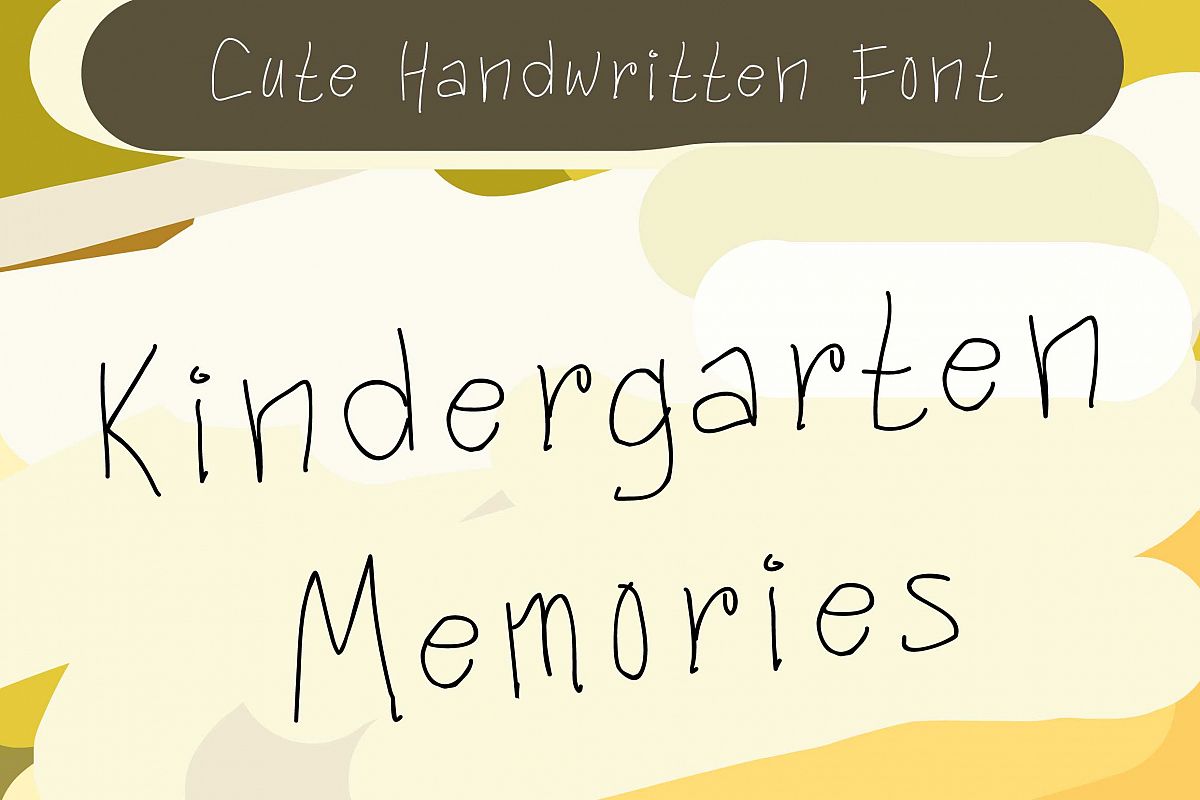 Kindergarten Memories example image 1