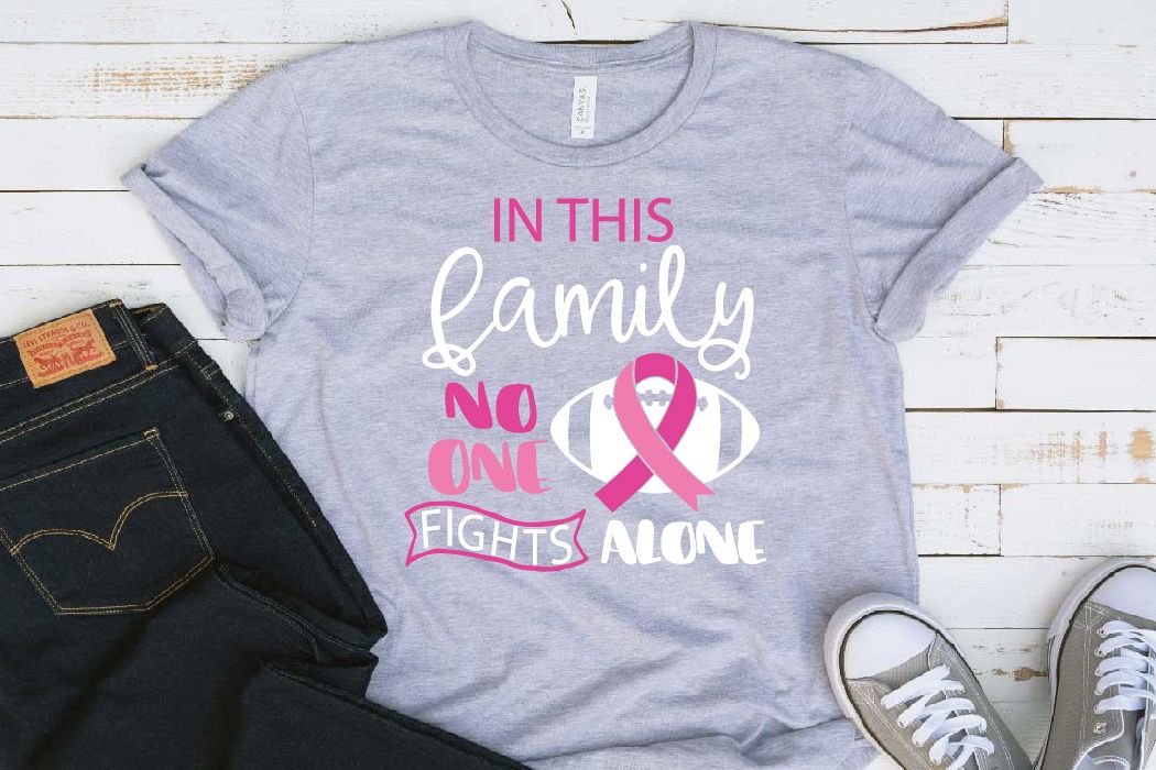 In this family nobody fights alone Breast Cancer svg 1521s example image 1