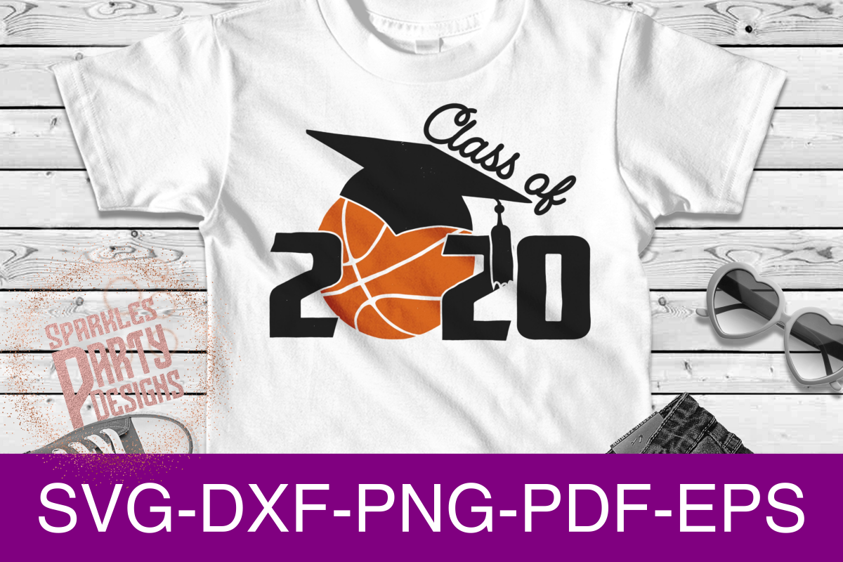 Download Class of 2020 Basketball Senior Sublimation SVG DXF PDF PNG