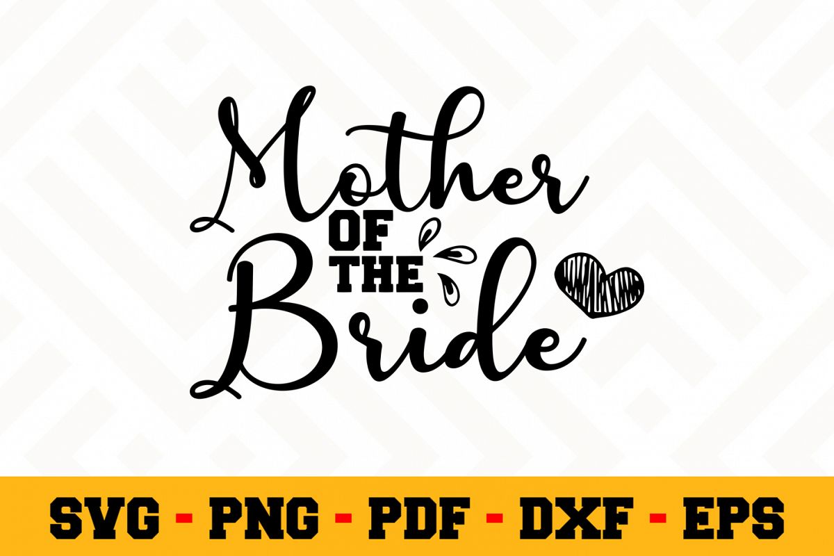 Bride SVG Design n634 | Wedding SVG Cut File example image 1