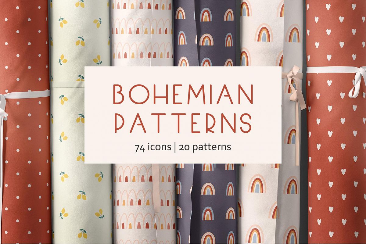 Bohemian patterns example image 1