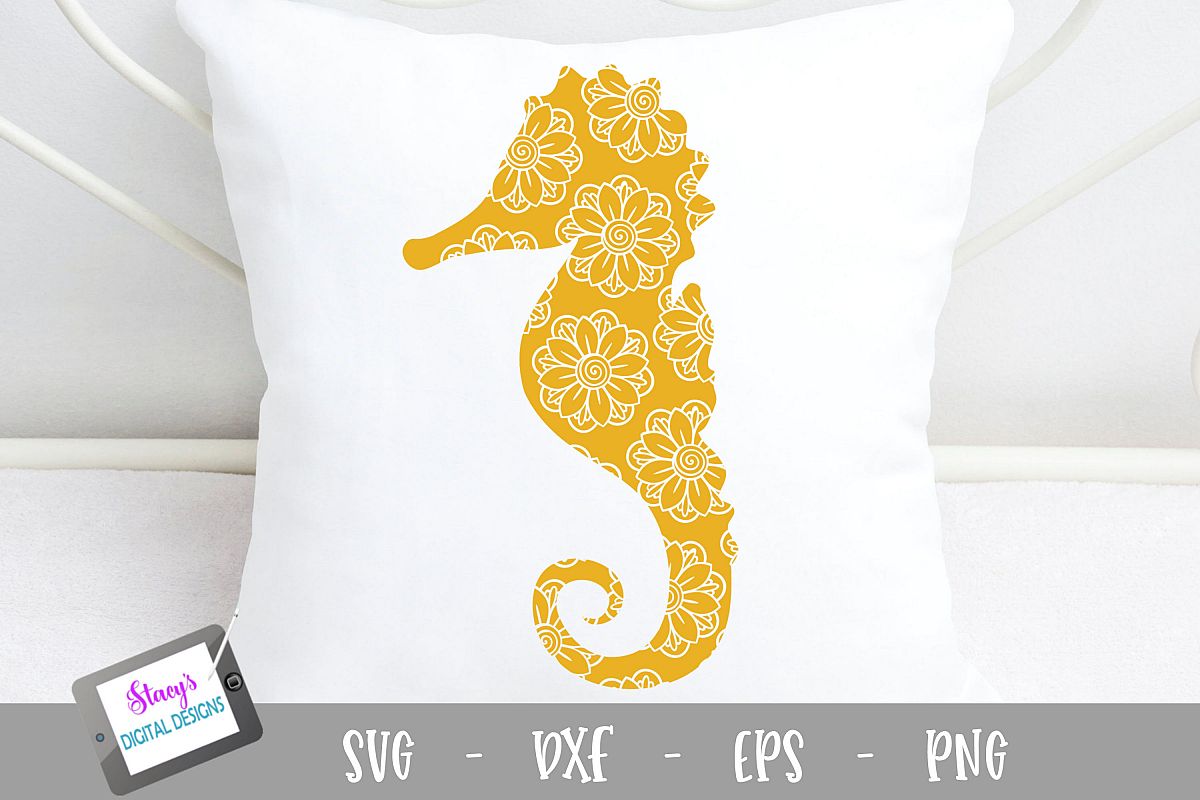 Download Layered Seahorse Mandala Svg Printable - Layered SVG Cut File