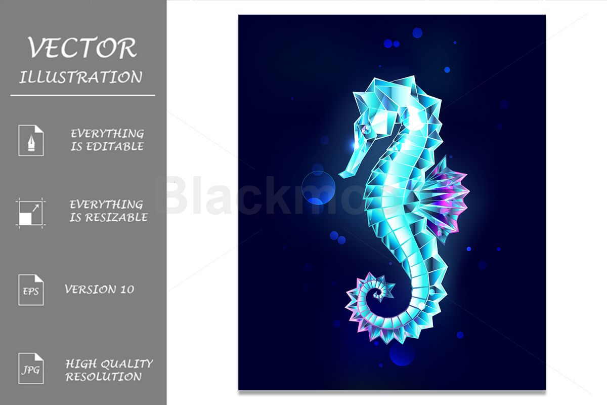 Ice Seahorse example image 1