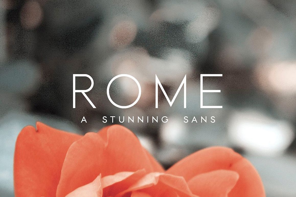 Rome | A Stunning Sans Serif example image 1