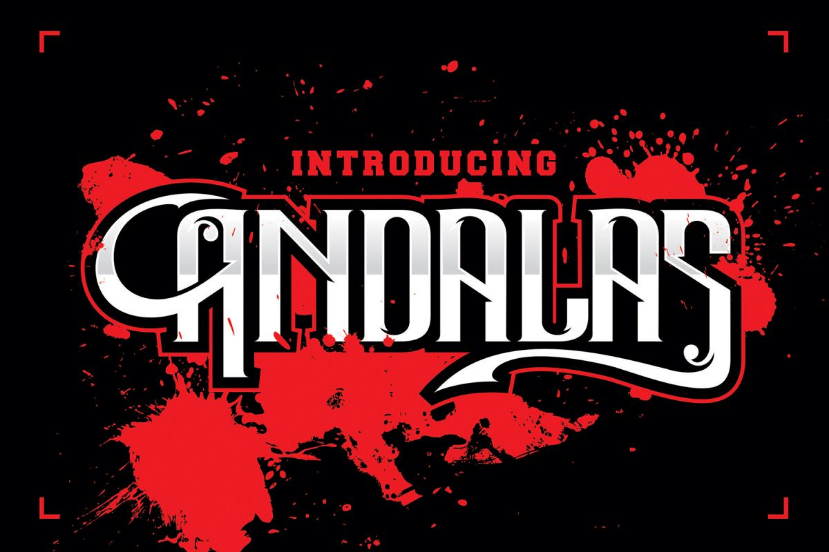 Andalas Display Font example image 1