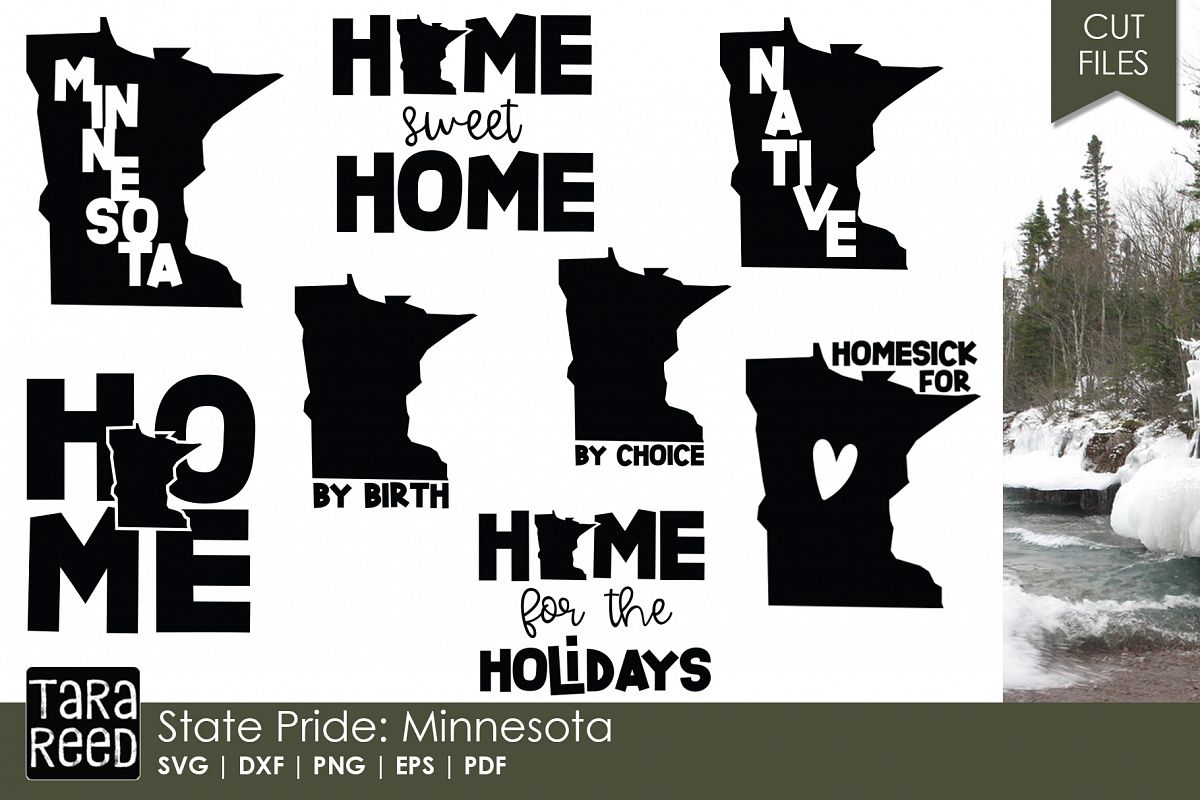 Download Minnesota SVG and Cut Files for Crafters