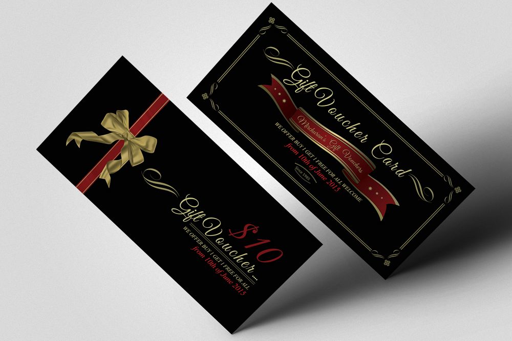 Creative Design Gift Vouchers example image 1