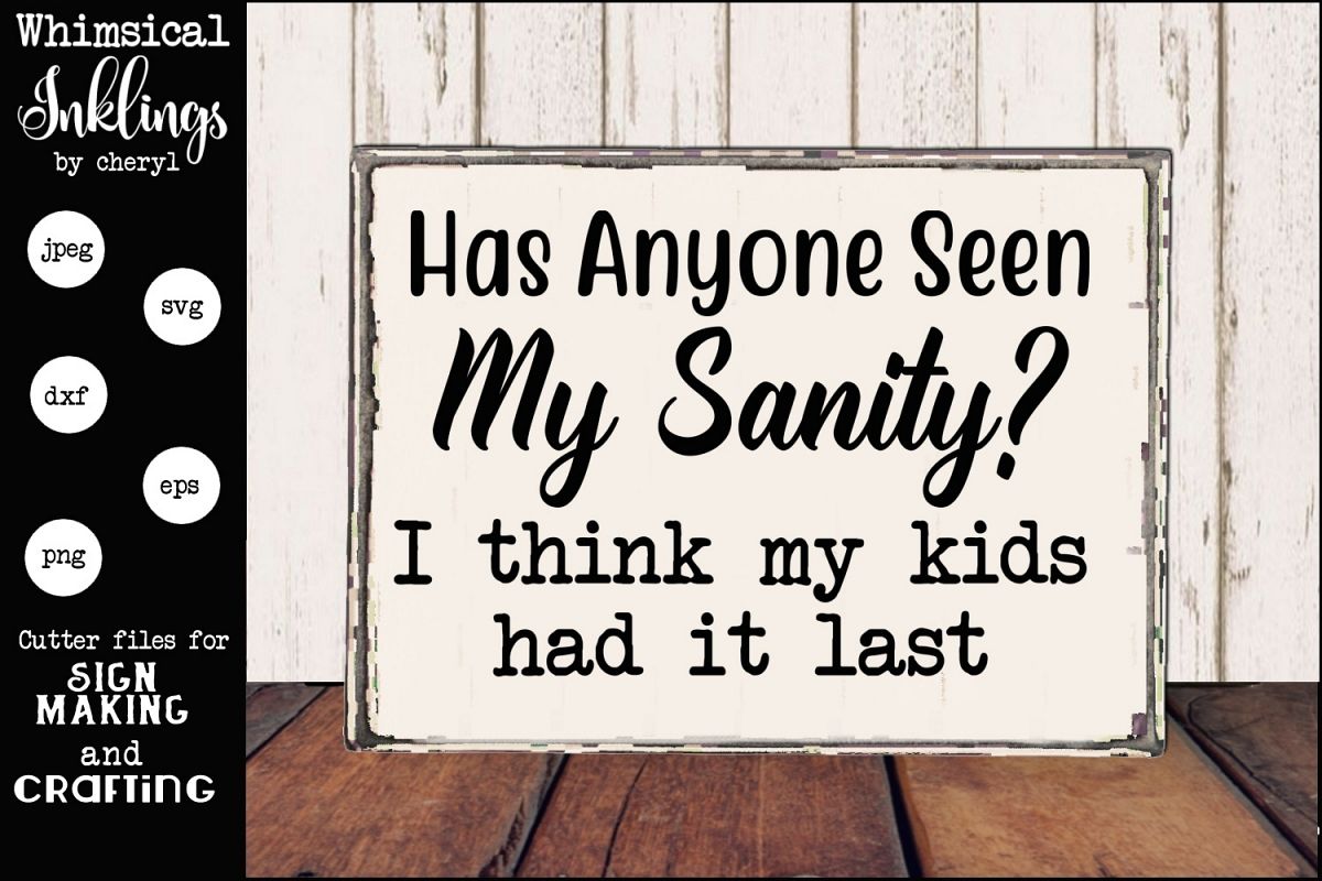 My Sanity SVG example image 1