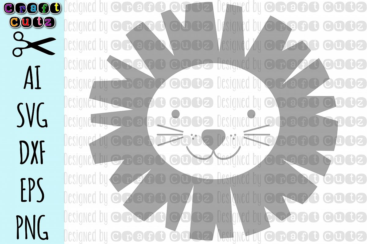 Download Baby Lion svg, Cute Lion, Lion Cut File, Animal Party ...