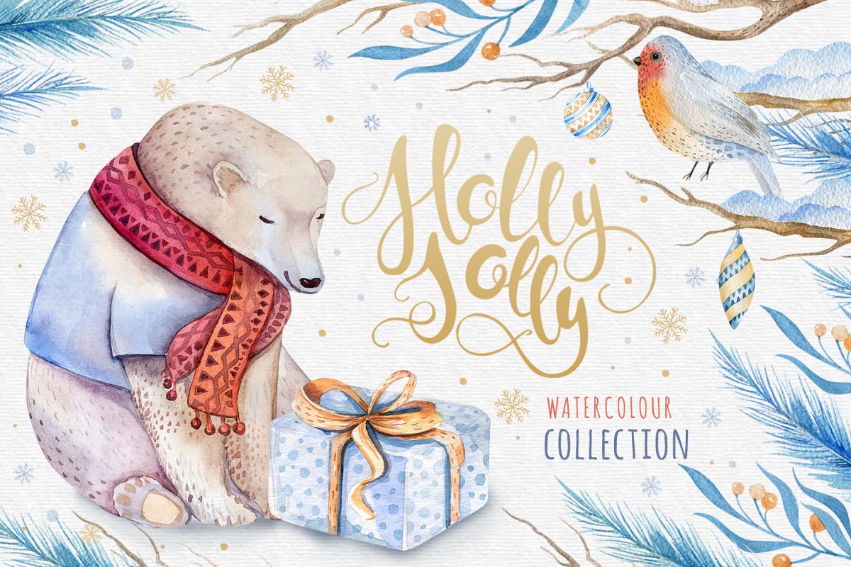 Christmas bear collection example image 1