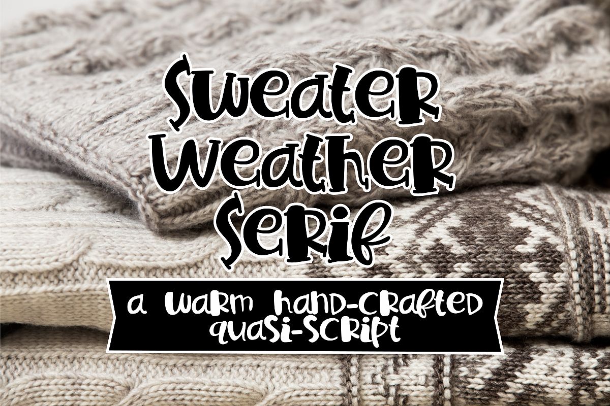PN Sweater Weather Serif example image 1