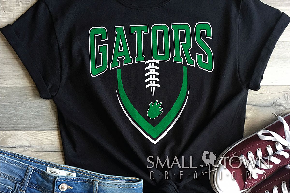 Gator Football Team, Gators Claw Print, PRINT, CUT & DESIGN example image 1