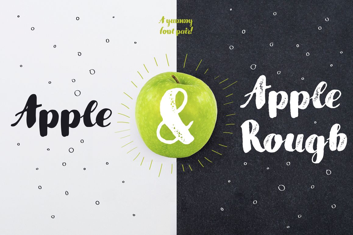 Apple & Apple Rough example image 1