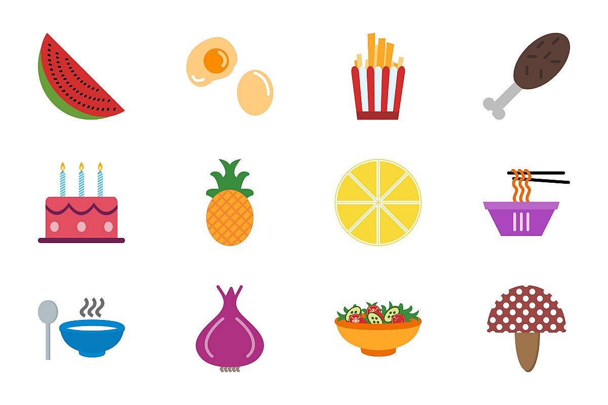 Set Of Food Icons example image 1