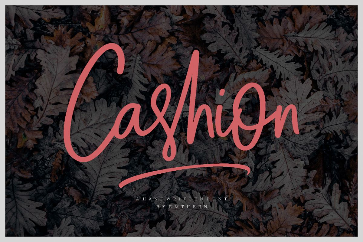 Cashion Script example image 1