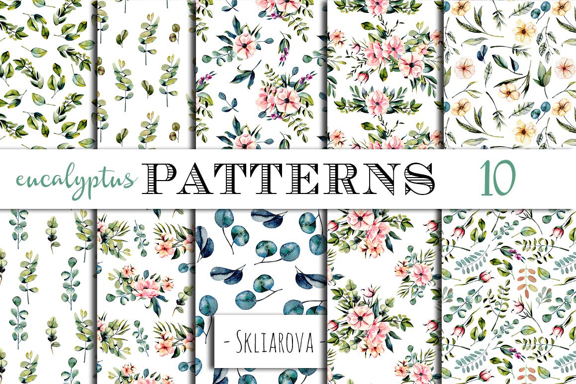 Eucalyptus Patterns example image 1