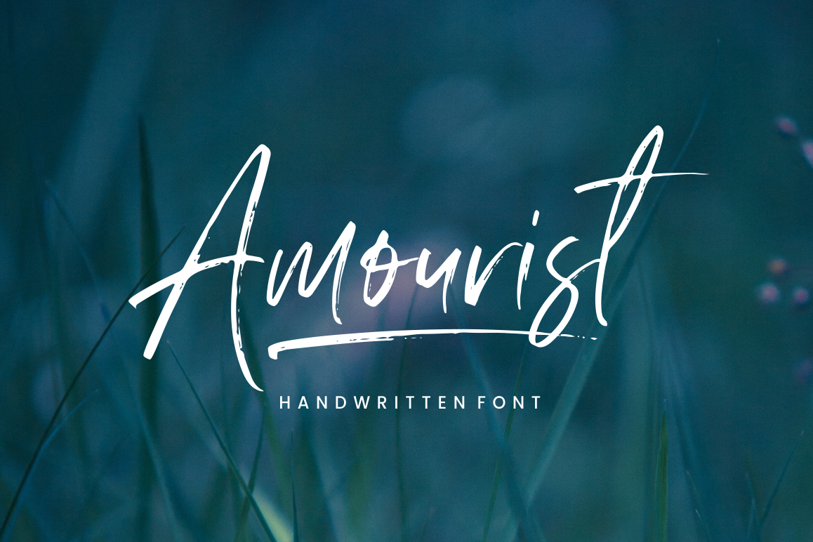 Amourist - Handwritten Font example image 1
