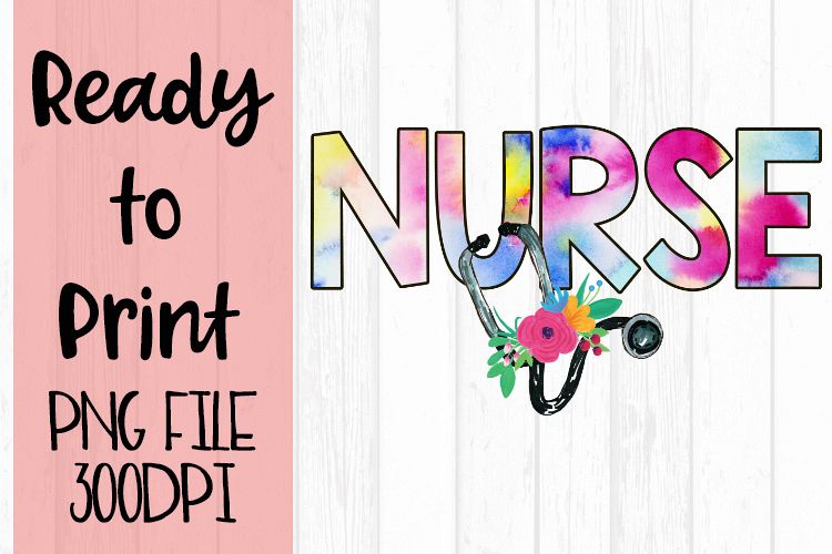 Nurse Occupations Bright Ready to Print Design example image 1
