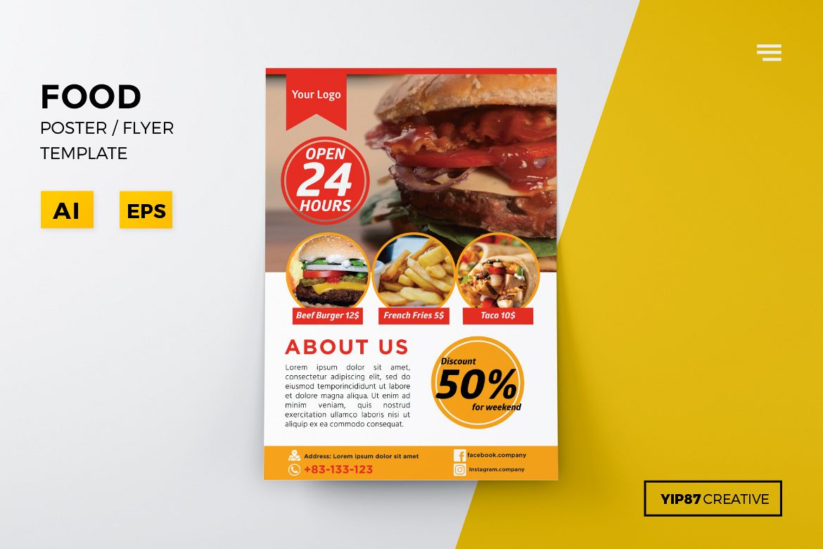 Food Flyer example image 1