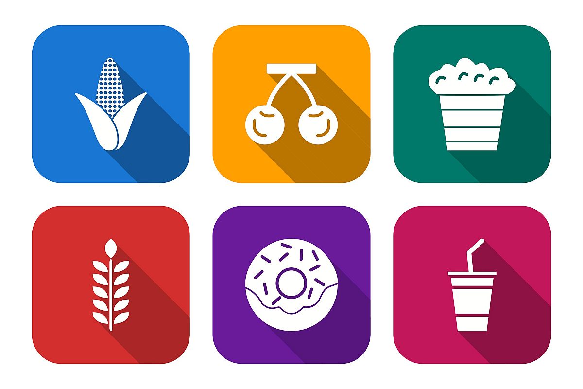 Set Of Food Icons example image 1