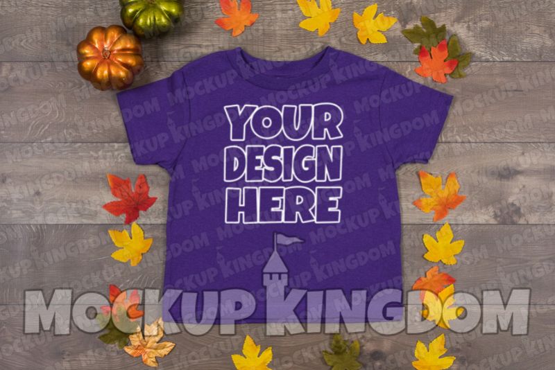 Kids Shirt Mockup, Toddler Shirt Mockup, Youth Shirt Mockup example image 1