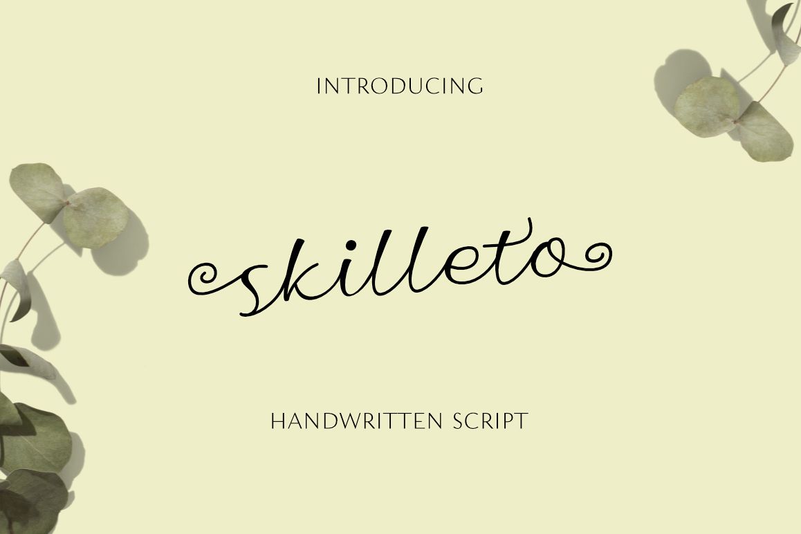 Skilleto Script example image 1