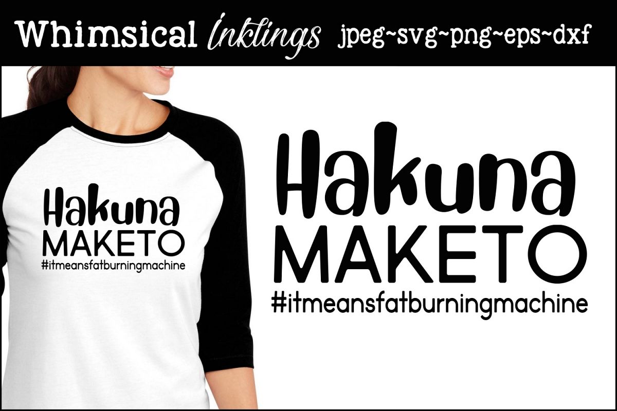 Hakuna Maketo SVG example image 1