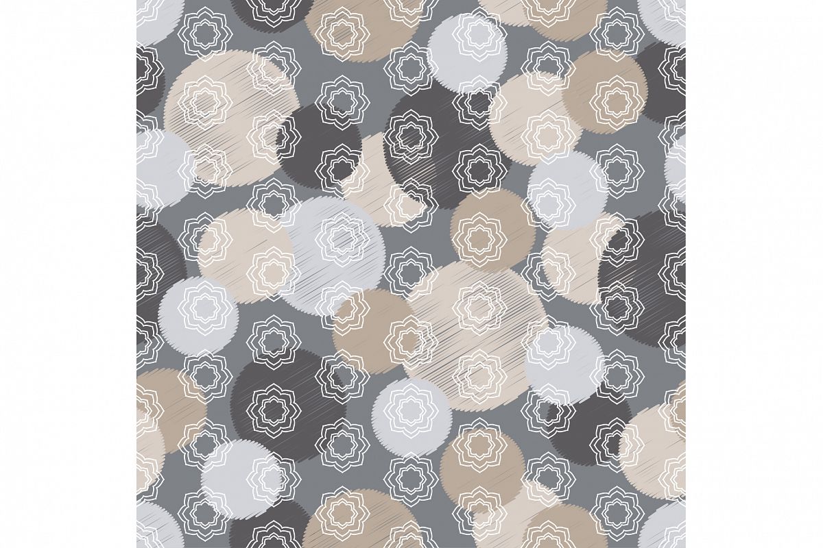 Ethnic boho seamless pattern. Print. Repeating background. Cloth design, wallpaper. example image 1
