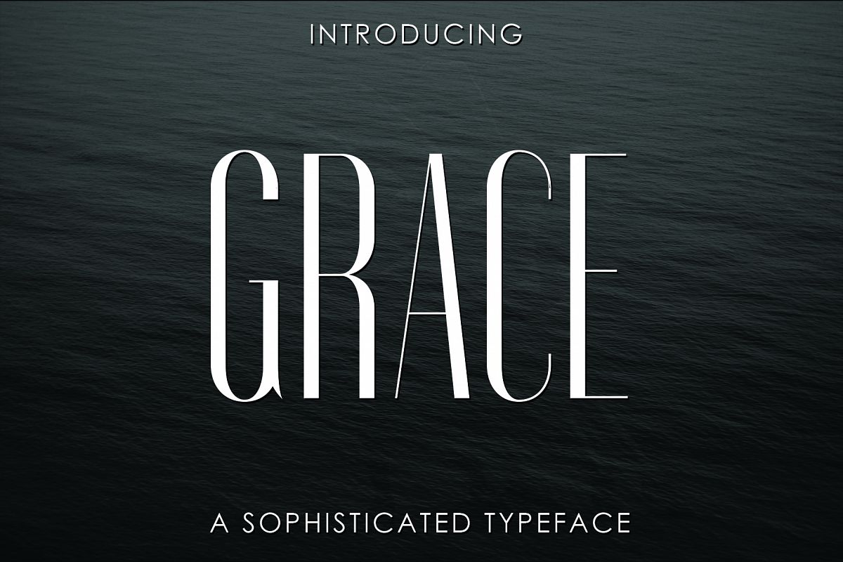 GRACE, A Sophisticated Typeface example image 1