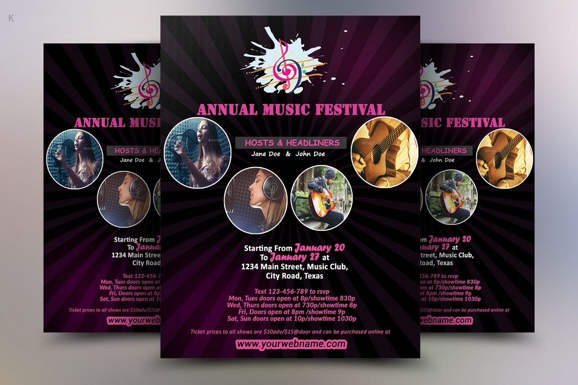 Music Flyer example image 1