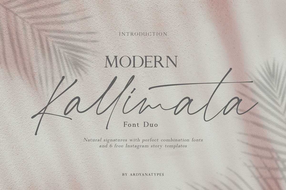 Modern Kallimata example image 1