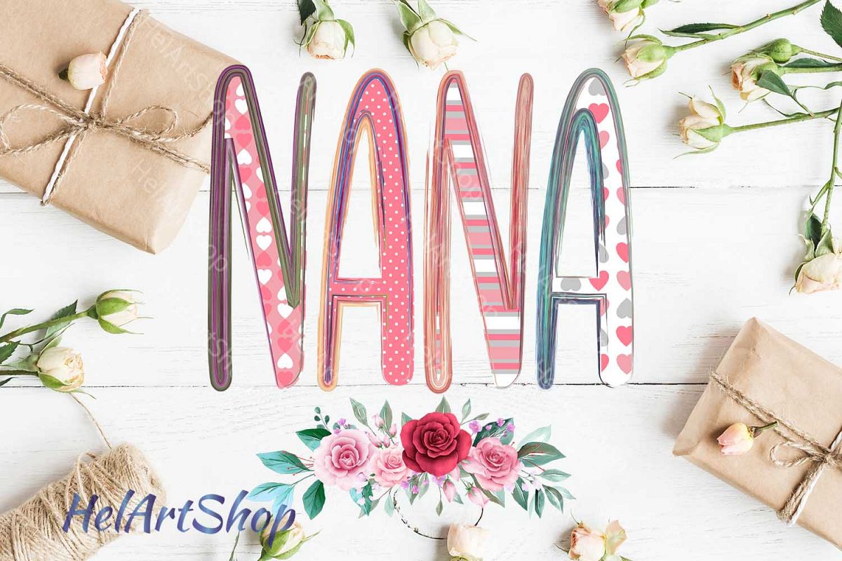 Nana Sublimation design png file. example image 1