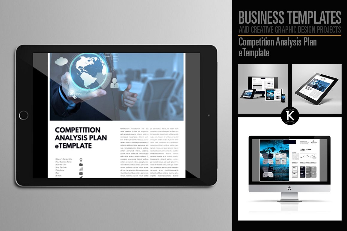 Competition Analysis Plan eTemplate example image 1