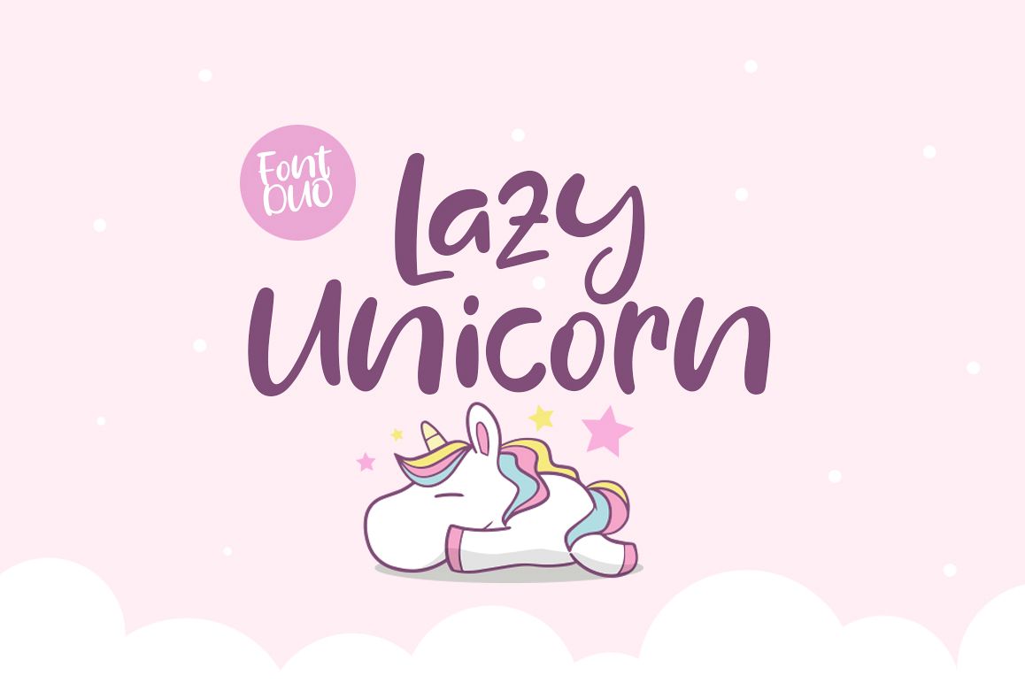 Lazy Unicorn example image 1