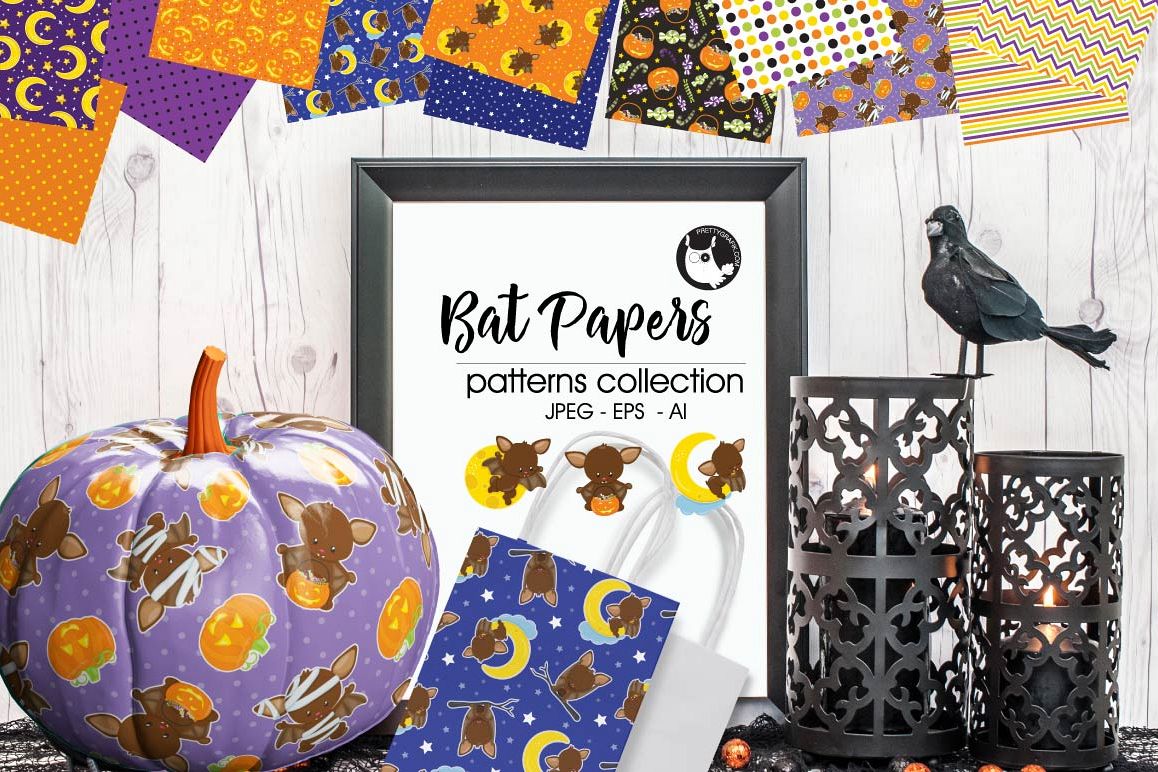 Bat papers, digital papers example image 1
