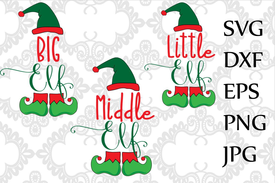 Little Elf Svg example image 1