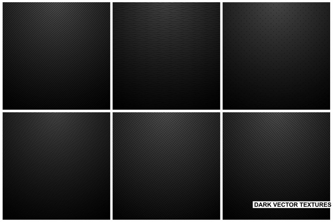 Black backgrounds. Striped textures. example image 1