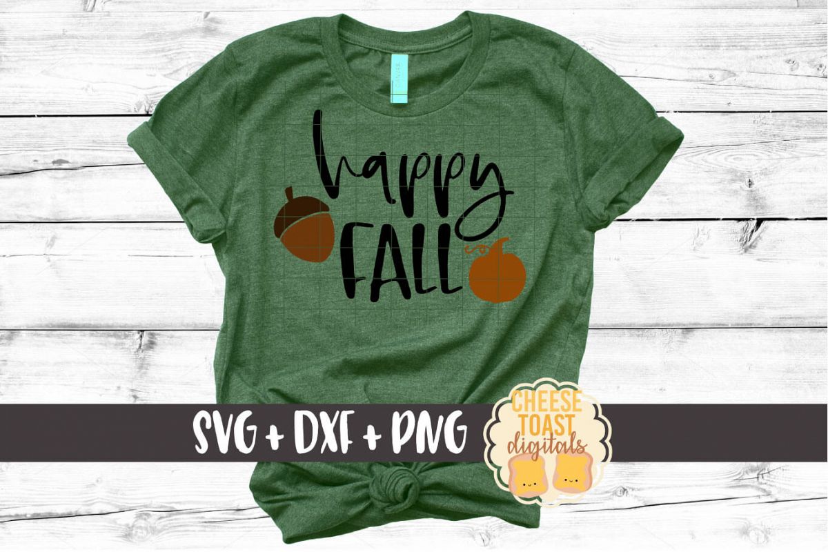 Happy Fall - Fall SVG File example image 1