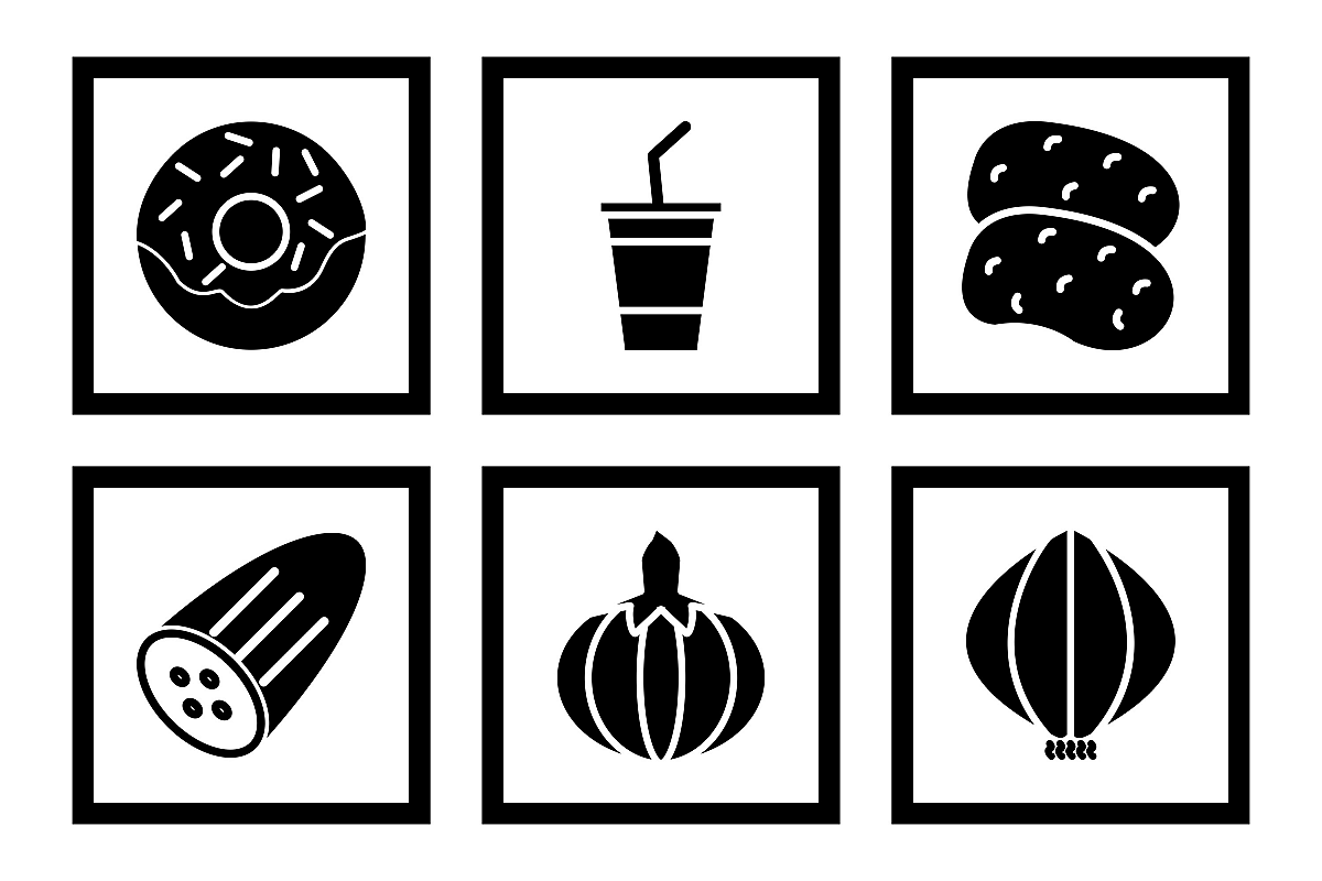 Set Of Food Icons example image 1