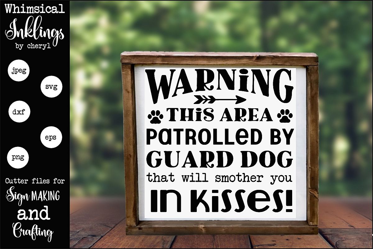 Guard Dog SVG example image 1