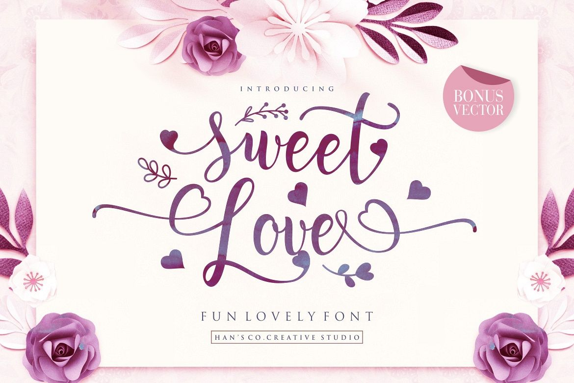 Sweet Lovely Font example image 1