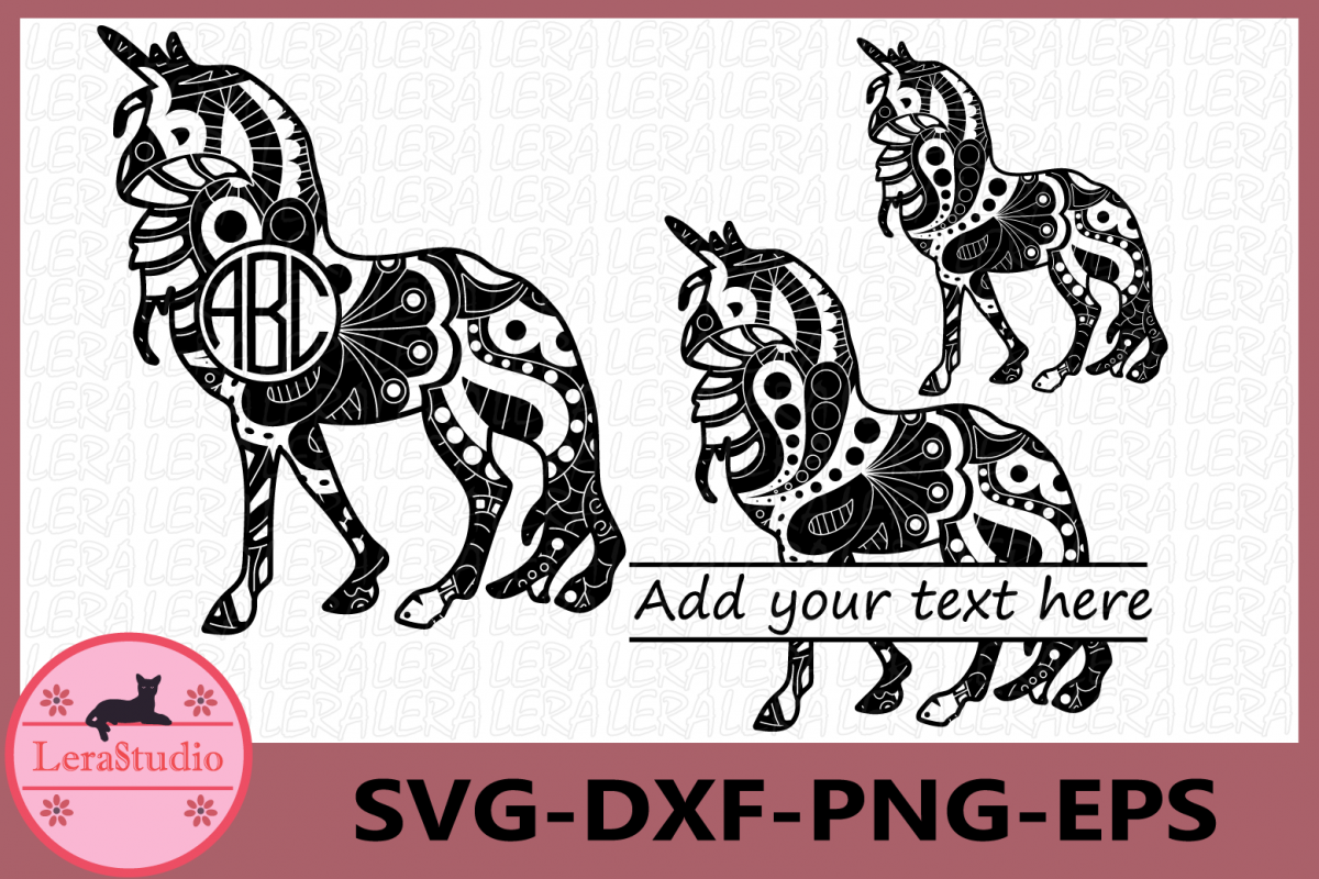 Free Free Unicorn Zentangle Svg 202 SVG PNG EPS DXF File