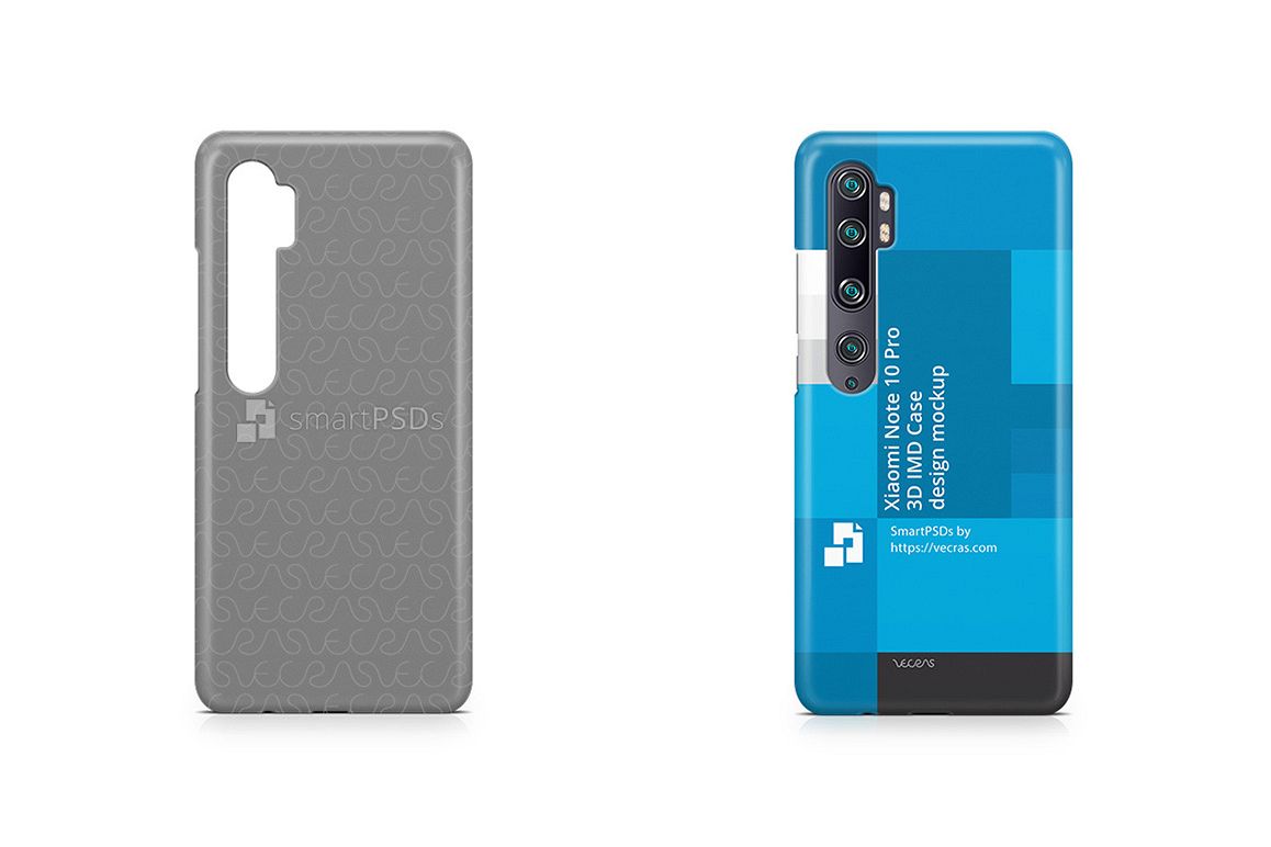 Xiaomi Mi Note 10 Pro 2019 3d IMD Case Design Mockup example image 1