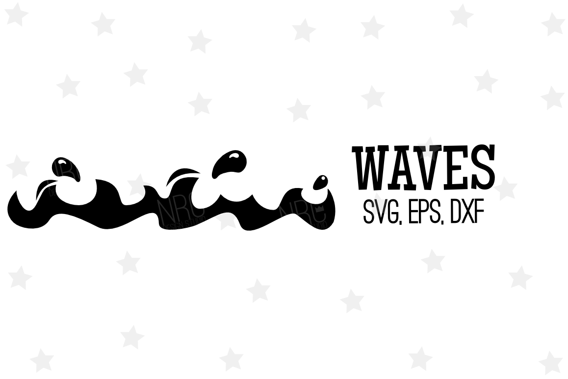 Waves SVG File