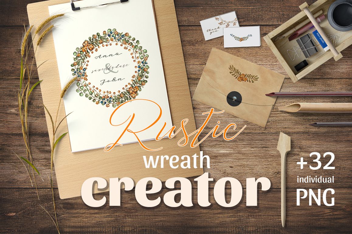 Rustic Wreath Creator example image 1