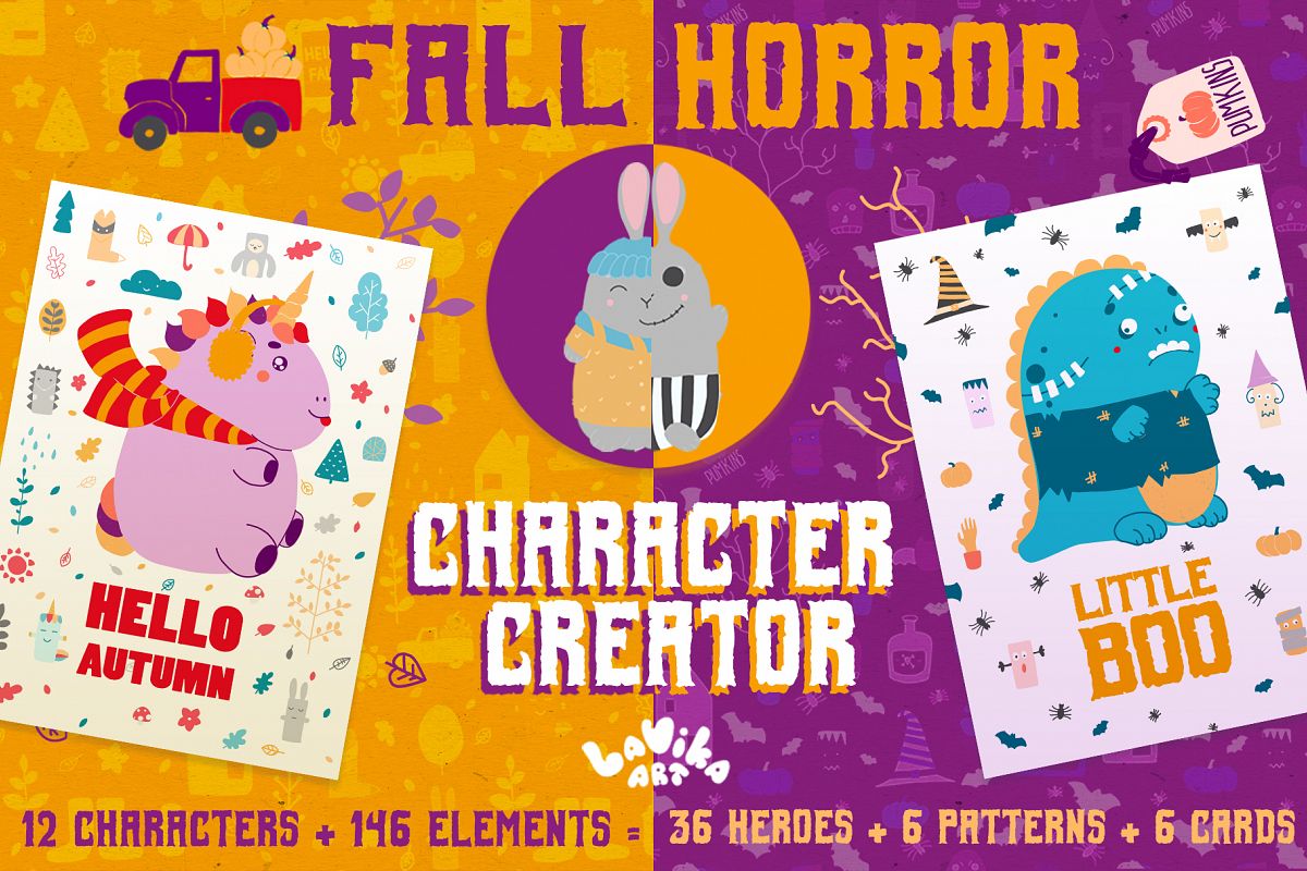 Character creator - Fall holidays example image 1