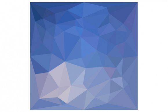 Powder Blue Abstract Low Polygon Background example image 1